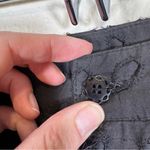 Anna Sui  Black Eyelet Lace Trouser Dress Pants Womens 6 Whimsigoth Preppy Fall Photo 7