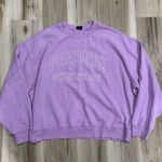 PacSun  Pacific Sunwear Purple Crewneck Sweatshirt Women’s Large Photo 0