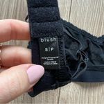 Blush NWOT Black Sheer Star Bralette Photo 6