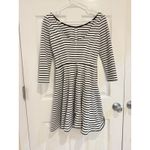 Ark & Co. Striped Fit and Flare Dress 3/4 Sleeve‎ Career Casual S Photo 4