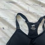 Puma Black Racerback Sports Bra Women’s Size Small Adjustable Strap Activewear Photo 6