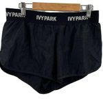 Ivy Park  Logo Tape Running Shorts Black Size S Photo 0