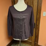 Knot Sisters  Beachy geometric long sleeve top Photo 4