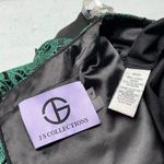 JS Collections  Embroidered Lace 3/4 Sleeves Gown Photo 8