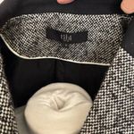 Tibi  Women's Bonded Tweed Double Breasted Pea Coat Size 0 Photo 3