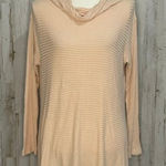 We The Free Women's Peach Ribbed Long Sleeve Tunic Sweater Top Medium Photo 0