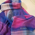 Columbia {M} Omni-Wick Blue Pink Plaid Button Down Photo 8