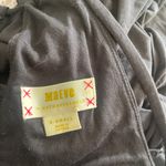 Anthropologie Maeve Corianna Black Halter Belted Romper Photo 4