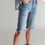 Free People Free‎ People We the Free Rebel Rouser Cut Off Light Blue Denim Bermudas size 27 Photo 7