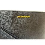 Michael Kors Jet Set Large Leather Clutch Wristlet in Black New w/ Tag MSRP $258 Photo 4