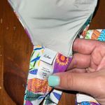 Echo Tropicalia Floral Bikini Swim Top Bottom Set Large Photo 5