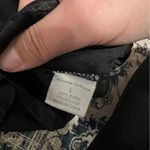 Alexander del Rossa Black Satin Button Photo 6