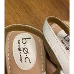 B.O.C Born Concepts White Metallic Braided Sandal‎ Size 9 Wedding Beach Summer Photo 2