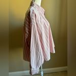 Isabel Marant Isabel Etoile Marant Alanis Striped Cotton Shirt in Pale Pink Photo 5