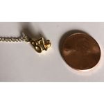 Rare Vintage 1987 Girl Scouts Pin '87 Gold Tone Pin 1987 Year Pin GS Leadership Photo 2