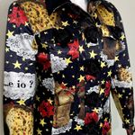 Moschino Rare Jeans Vintage Panettone Holiday Jacket Photo 3