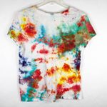 Merona Womens Size XL Top Tie Dye Enemies to Lovers Red Blue Handmade 1159 Photo 1