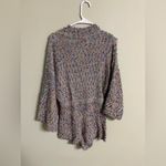 Judith March  Size Small Confetti Pop Knit Flared Sleeves Surplice Sweater Romper Photo 1