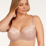 Third Love • Eyelash Lace Demi Bra nude beige Atmosphere soft padded underwire Photo 0