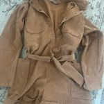 SheIn Camel Romper XS Photo 0