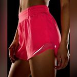 Lululemon NWT  Hotty Hot High Rise 4” Lined Glazed Pink Size 4 Photo 1