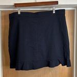 Counterparts  Navy Skort with Built in Shorts with Ruffle Trim - size XL Photo 0