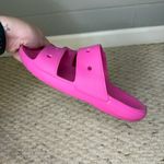 Crocs Women’s Classic 2-Strap Slide Sandals in Hot Pink Women’s 8 or Men’s 6 Photo 4