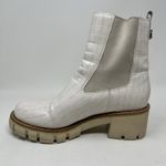 Vintage Havana  Baltimore Off White Lug Sole Chelsea Ankle Boots Women’s Size‎ 9 Photo 7