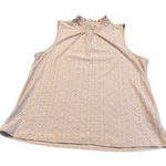 W5 3/$15  light pink eyelet tank Photo 0