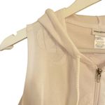 Wearabout small bathing suit zipper cover up hooded pineapple White Photo 2