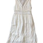 Flying Tomato  white eyelet dress. Size M EUC Photo 0