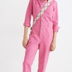 Madewell Pink Coverall Jumpsuit XS Fair Trade Certified Photo 0