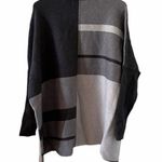 Joseph A NWT  Grey Combo Color Block Sweater Photo 1