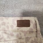 Isaac Mizrahi  LIVE! Cream and Beige Leopard Jeans Size 4 Photo 4