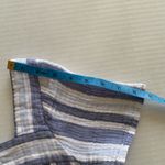 Beach Lunch Lounge Top Striped Blue White Small Cotton Photo 6