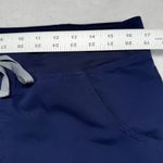 FIGS  Kade Technical Collection Scrub Pants Drawstring Pockets Navy Blue L Photo 1