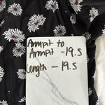 Vans Women’s Black Medium Valet Woven Crop Shirt Photo 5