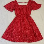 Sienna Sky Red Floral Dress Photo 0
