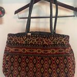 Coldwater Creek  Indian Tapestry Tote Purse NWT Photo 2