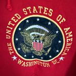 Red Washington DC Hoodie size Large Photo 3