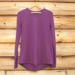 Lululemon Tuck And Flow Long Sleeve Top Plum Photo 2