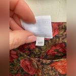 Laura Ashley Vintage Floral Dress Sz 8 Brown Pink Sleeve Basque Waist Wool Blend Photo 11