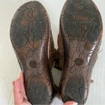 Bare traps quinella Clog sling back wedge heel size 6 brown vegan leather Photo 6