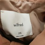 Wilfred Aritzia Wayward Crepe Collared Button Front Lightweight Jacket Beige XXS Photo 1