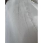 Mike Benet White Formal Gown One Shoulder Beaded Bodice Vintage 60 70 Dress 8 Blue Photo 13