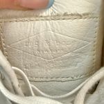 Rag and Bone White Tan Rope Kent Leather Espadrille Platform Sneakers sz 37.5 / 7 Photo 4