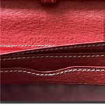 Gucci Red Long Wallet Snap Closure and Kiss Lock Coin Pocket Photo 7