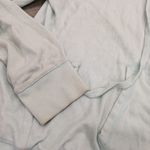 PINK - Victoria's Secret Victoria's Secret PINK Light Blue Zip Up Hoodie Size Large Photo 3