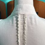 Maurice's  Ivory Crochet long Drape Vest with pockets! Photo 8