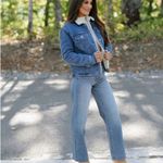 These Three Boutique Denim fleece jacket Photo 3